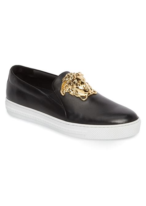 versace palazzo slip on sneakers|Buy Versace Palazzo Shoes: New Releases & Iconic Styles .